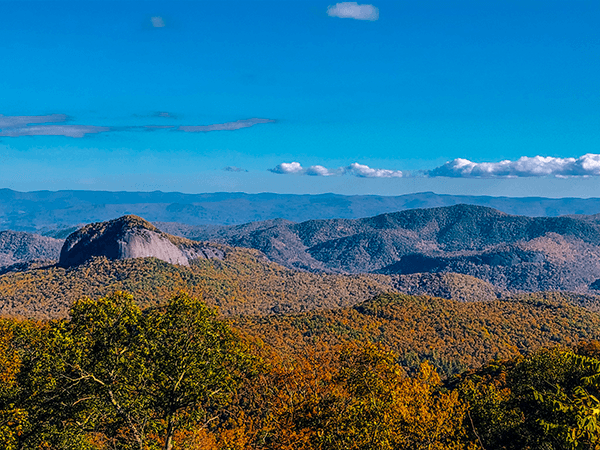 Looking Glass Rock From Blue Ridge Parkway