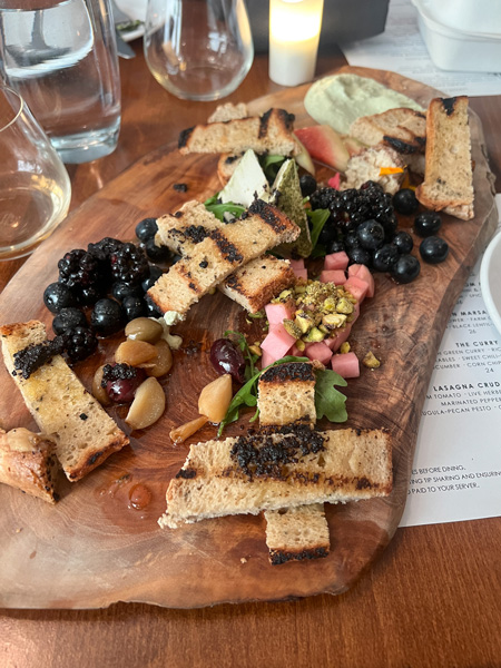 Vegan Cheese Plate at Plant