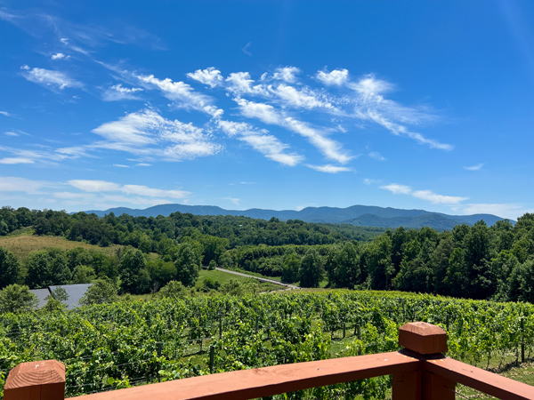 Silver Fork Winery views