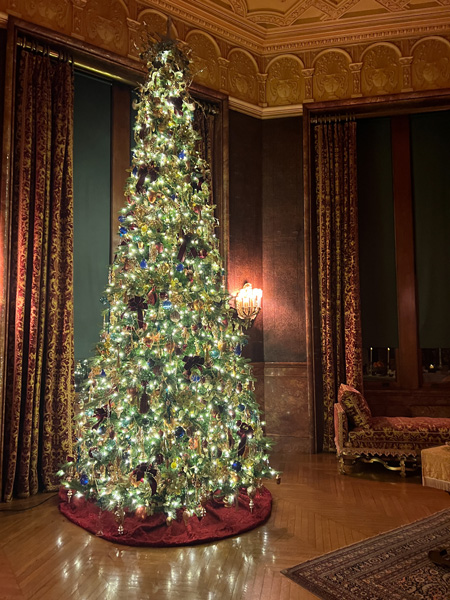 Christmas Tree in Biltmore House