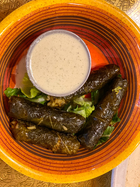 Jerusalem Garden Cafe Grape Leaves