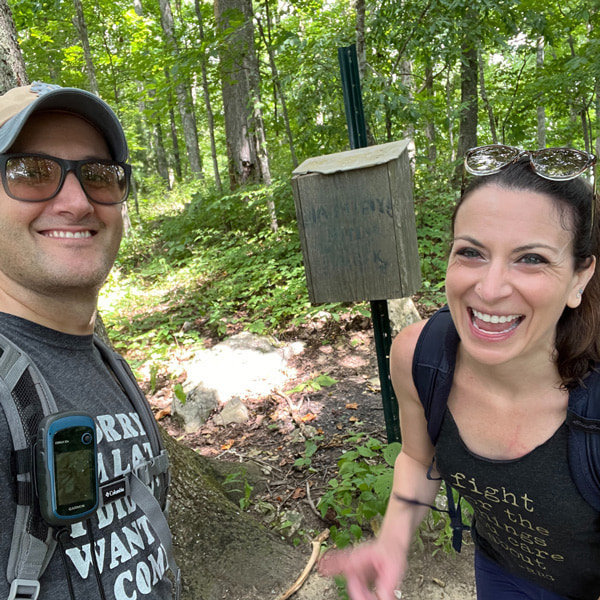 Bailey Mountain Preserve summit selfie