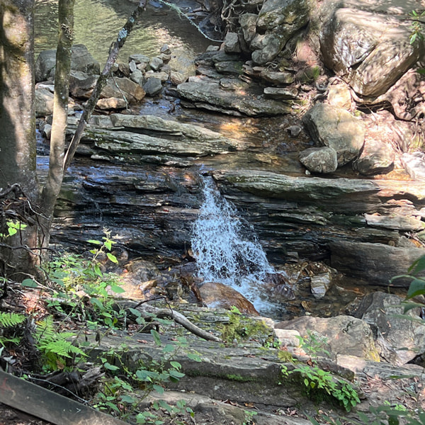 Skinny Dip Falls waterfall