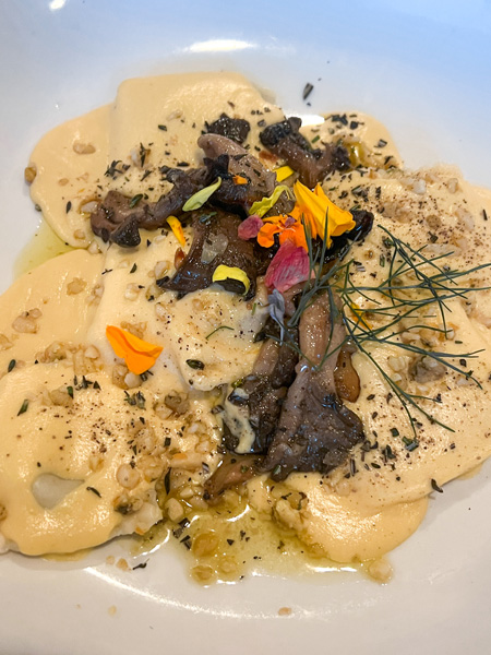 Vegan Ravioli at Plant