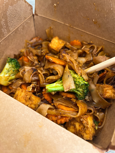 DTK Thai Kitchen Pad Thai takeout