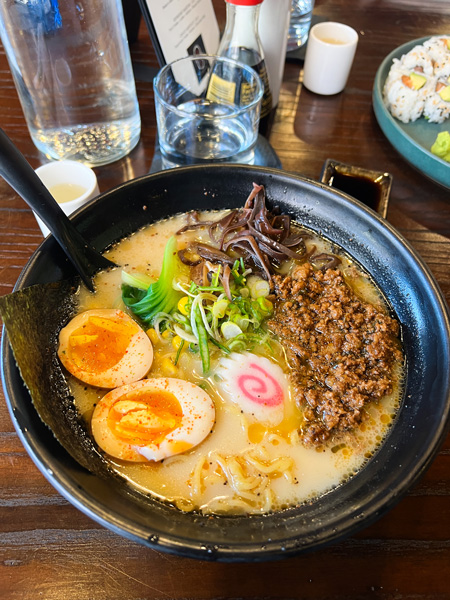 Maguro Black Garlic Ramen